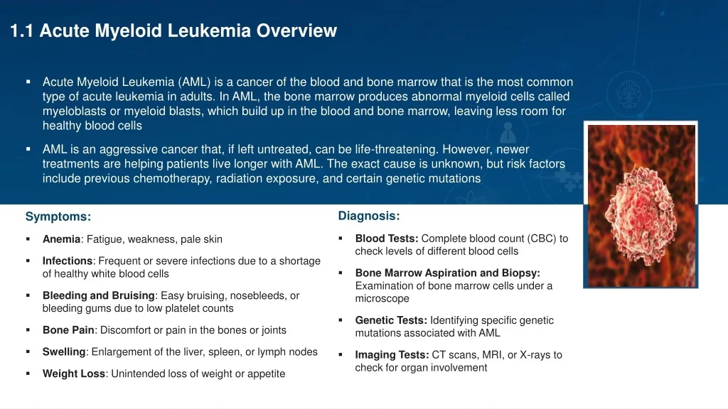 PPT - US Acute Myeloid Leukemia Market Sample Report 2023 to 2030 ...
