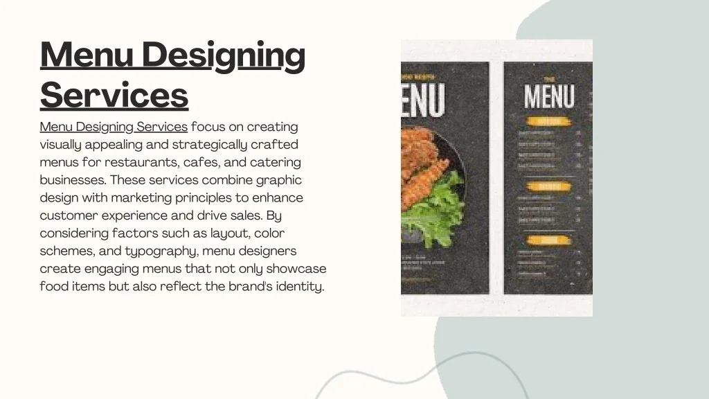 PPT - menu design company PowerPoint Presentation, free download - ID ...