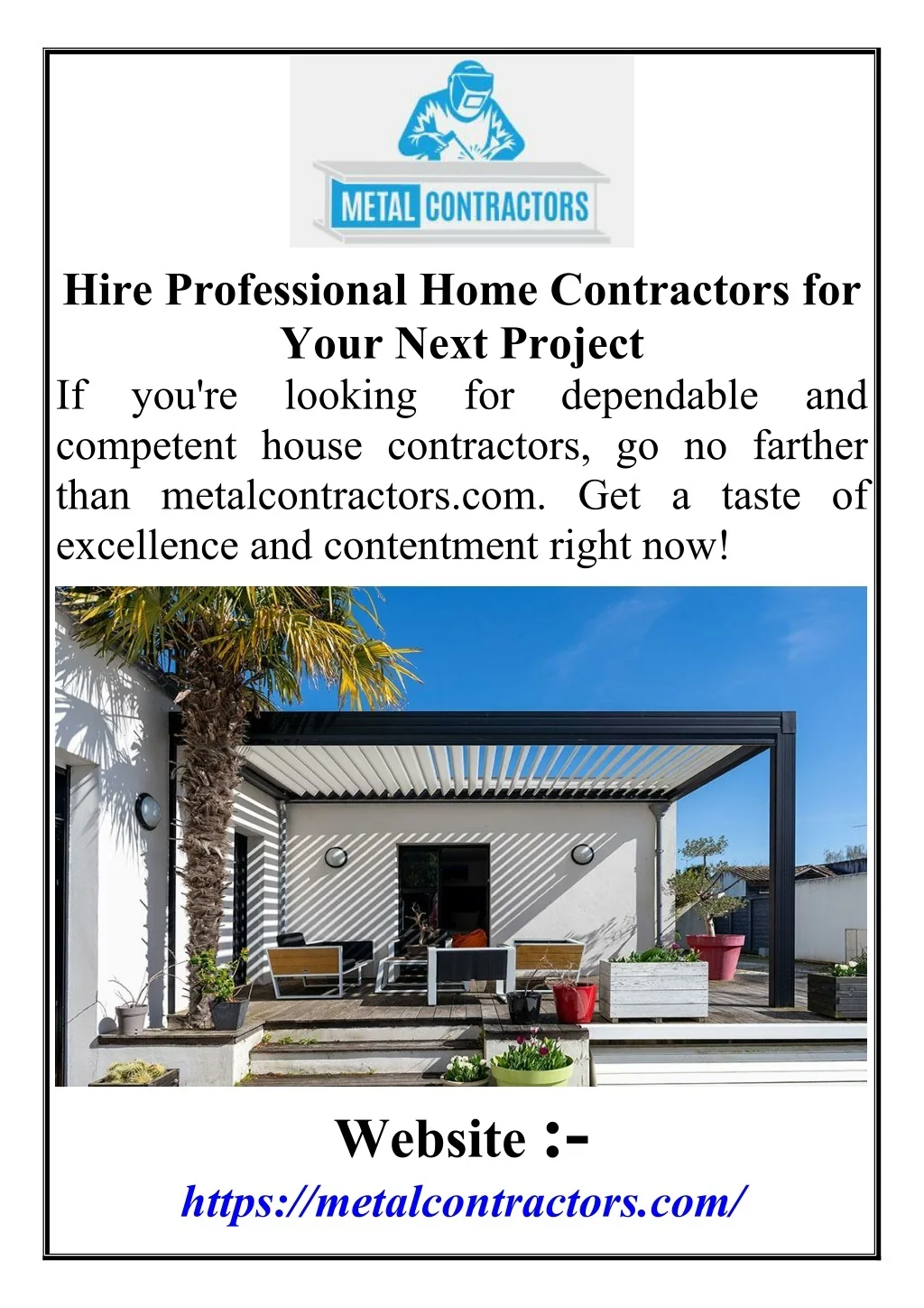 PPT - Hire Professional Home Contractors for Your Next Project ...