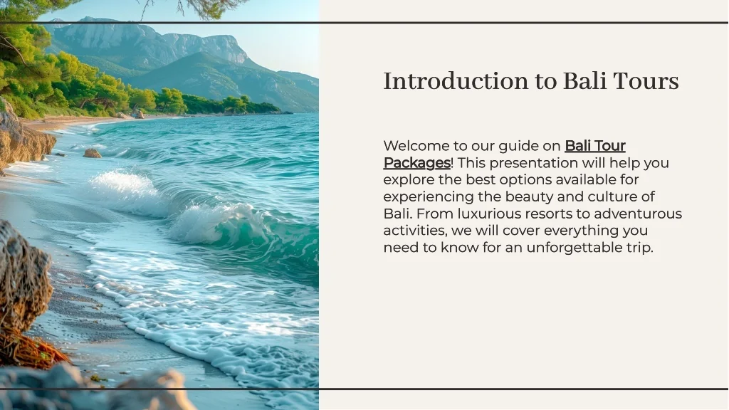 PPT - Bali Tour Packages PowerPoint Presentation, free download - ID ...