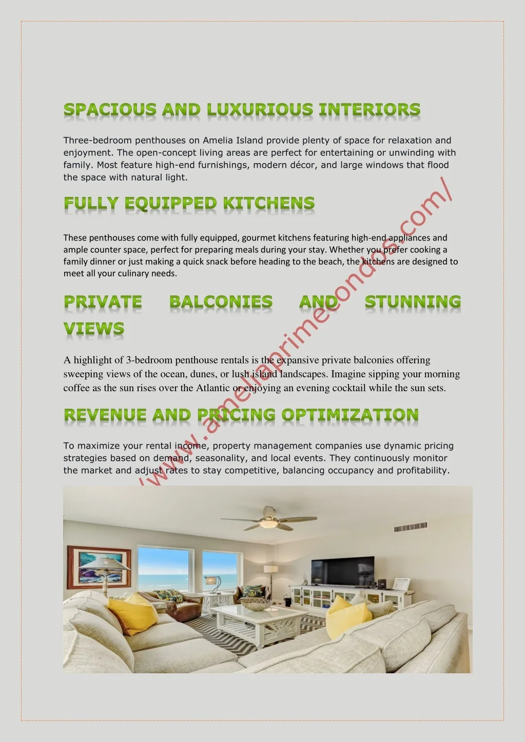 Image result for PPT - 3 BEDROOM PENTHOUSE RENTALS AMELIA ISLAND PowerPoint Presentation ...