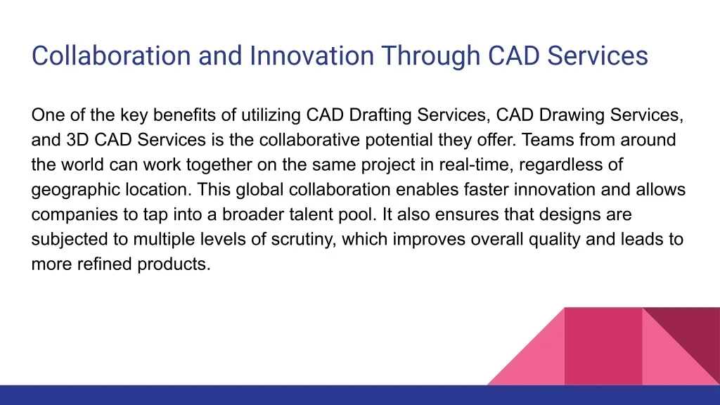 PPT - Revolutionizing Product Design Through 3D CAD Services PowerPoint ...