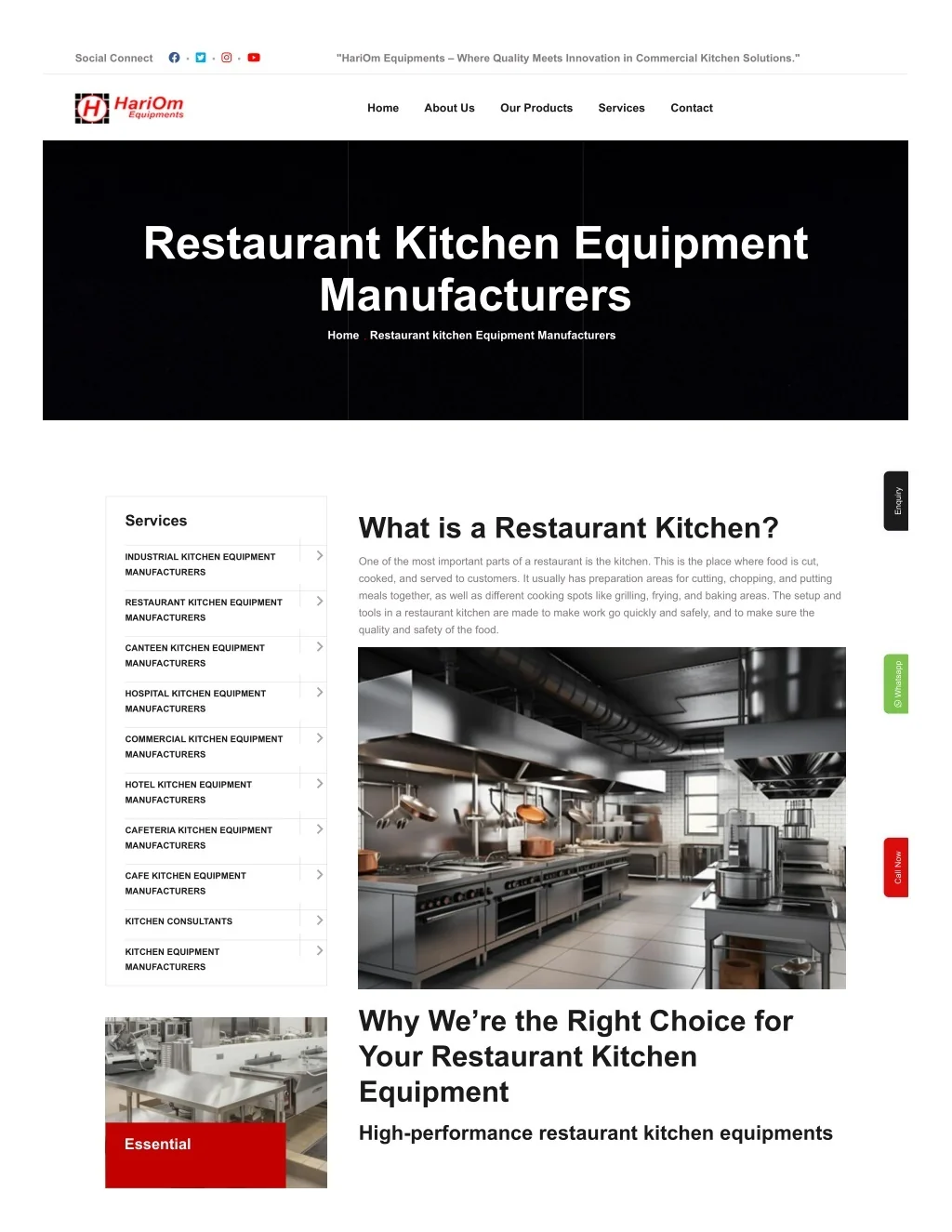 PPT - Restaurant Kitchen Equipment Manufacturers, supplier PowerPoint ...