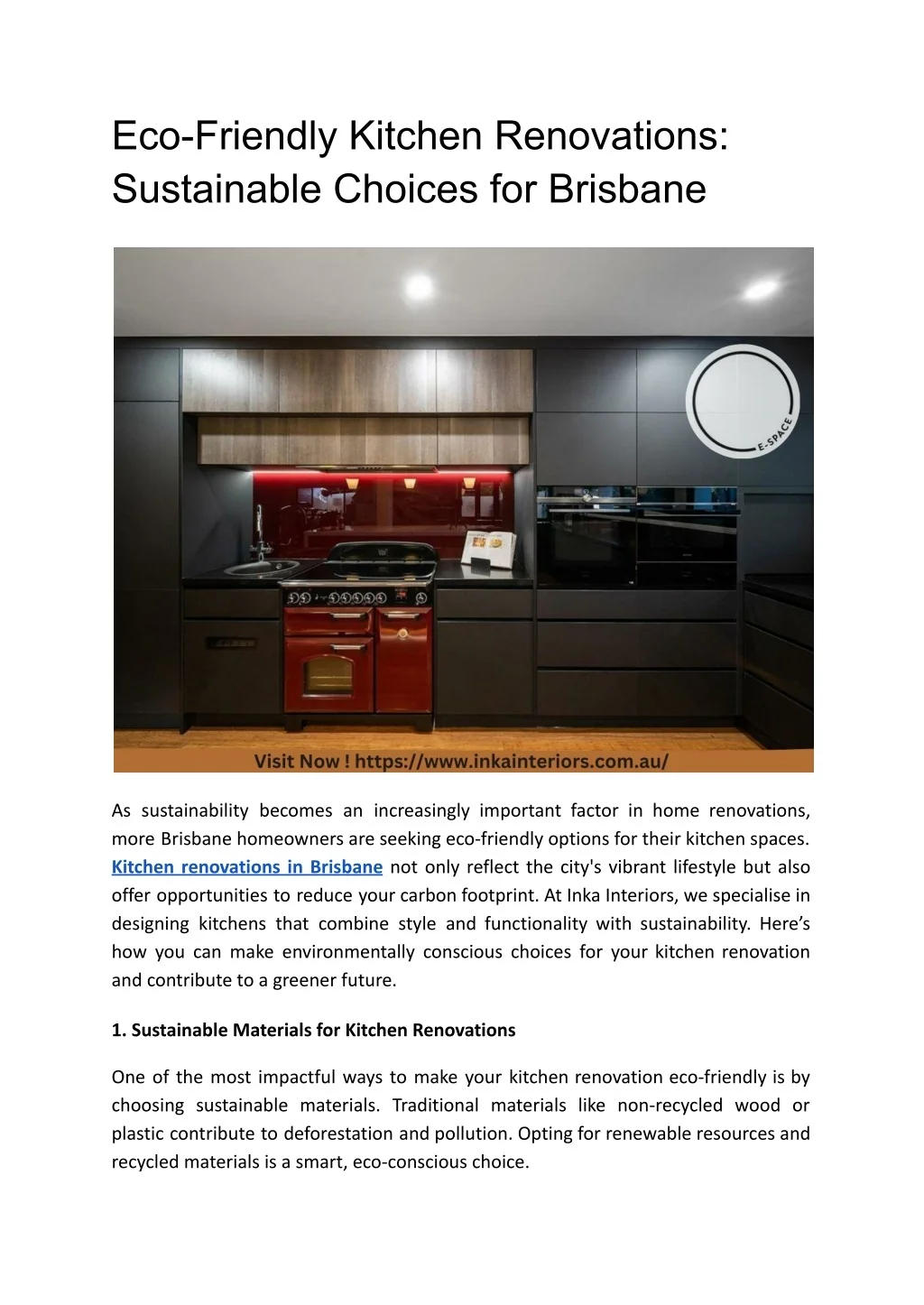 Budget Friendly Kitchen Home Renovations With Eco Focus Reference: Ppt Eco Friendly Kitchen Renovations Sustainable Choices For