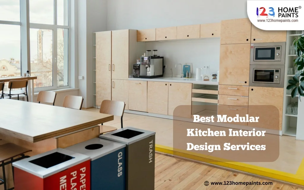 PPT - 123 Home Paints: Best Modular Kitchen Interior Design Services ...