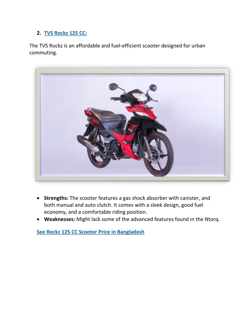 Tvs Rocks PPT - Choosing_the_Best_Scooter_in_Bangladesh_A_Beginner’s_Guide ...