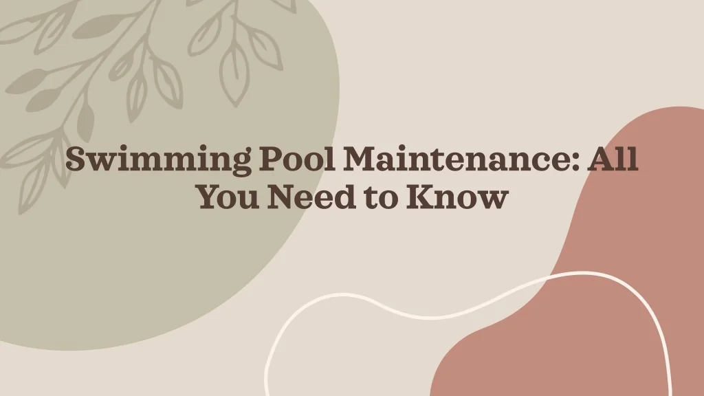 PPT - Swimming Pool Maintenance PowerPoint Presentation, free download ...