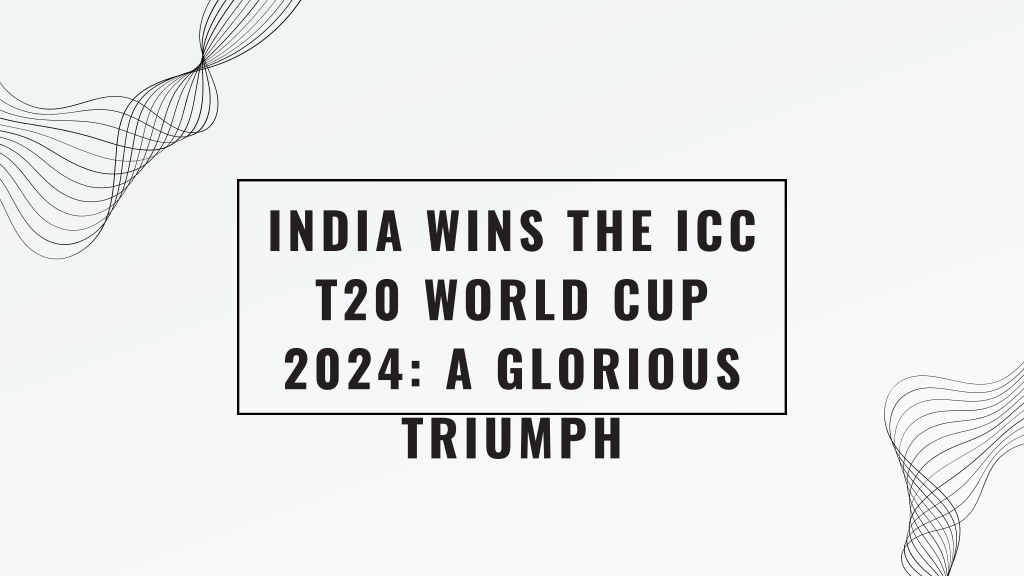 Icc Men'S T20 World Cup 2024 Final Raye Valene