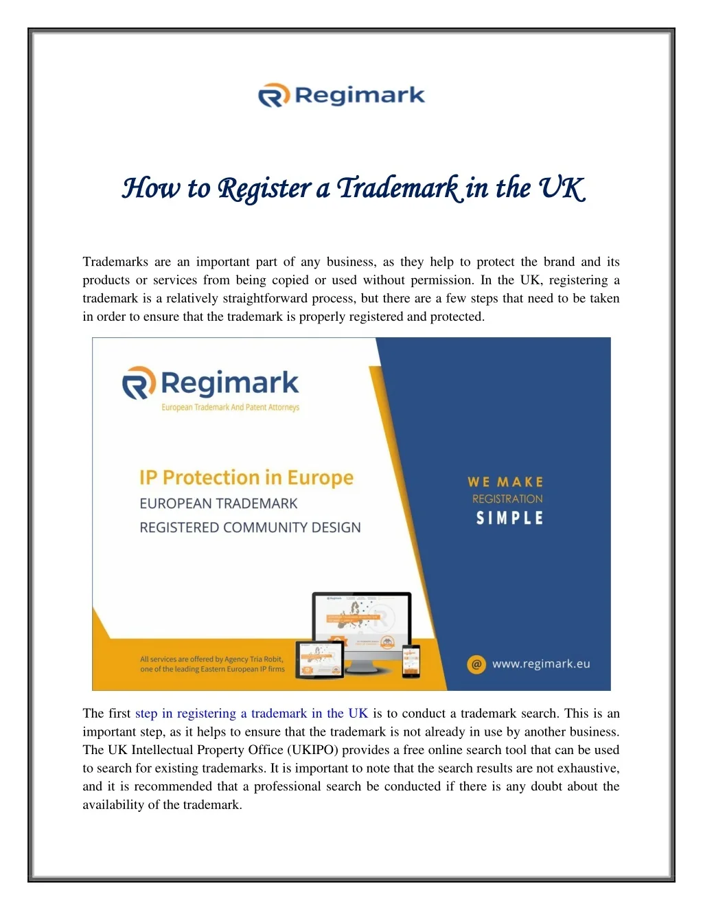 PPT - How to Register a Trademark in the UK PowerPoint Presentation ...