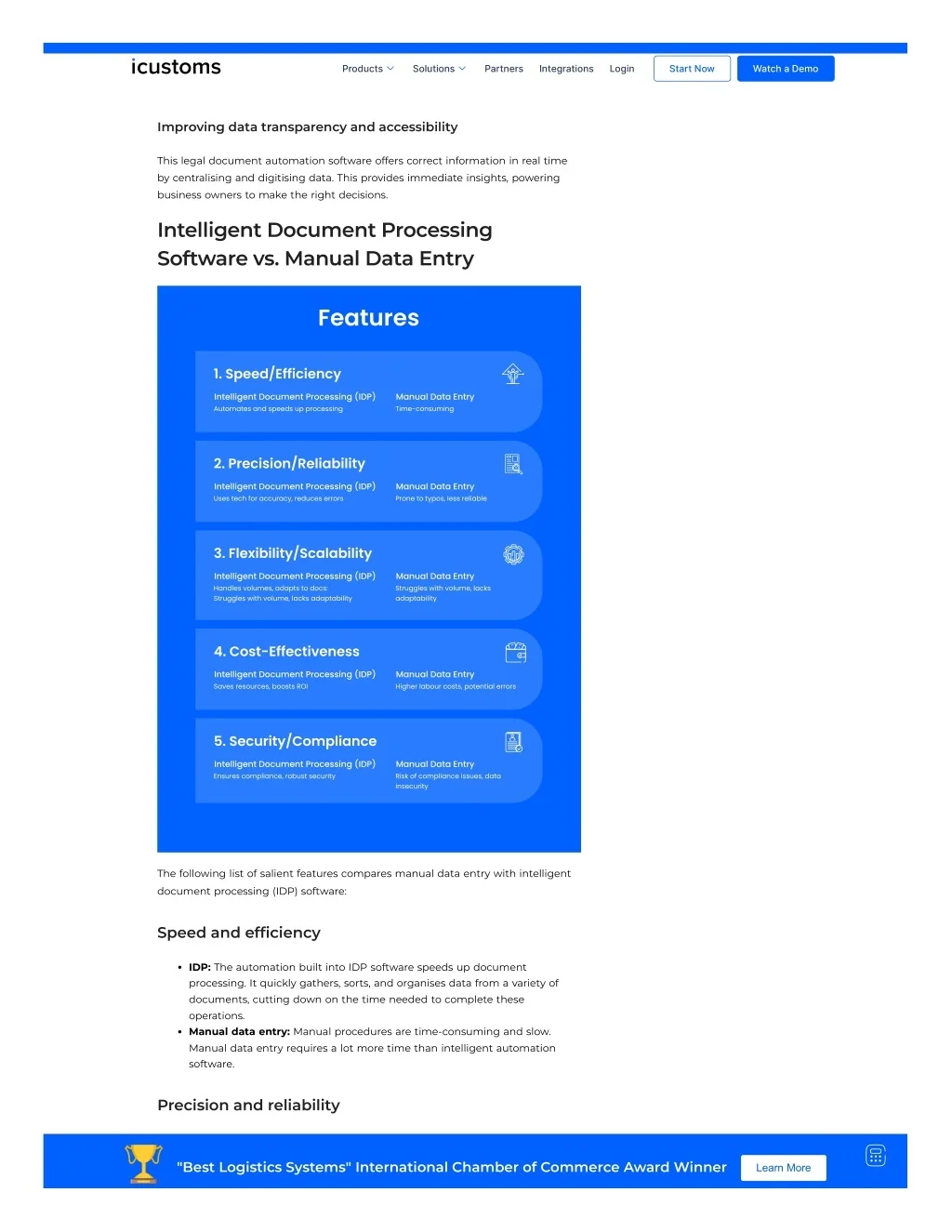 PPT - Intelligent Document Software vs Manual Data Entry PowerPoint ...