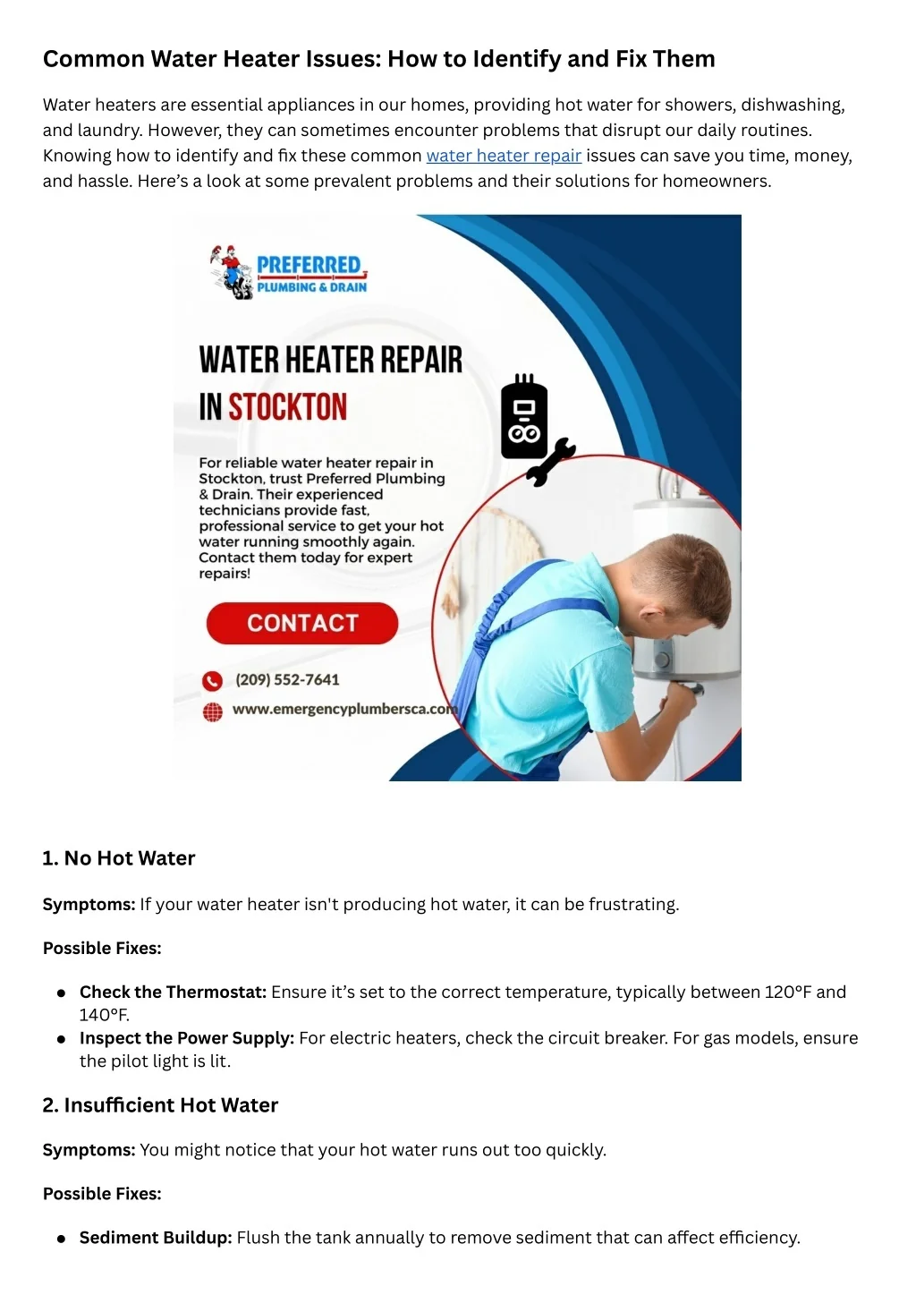 PPT - Common Water Heater Issues How to Identify and Fix Them ...