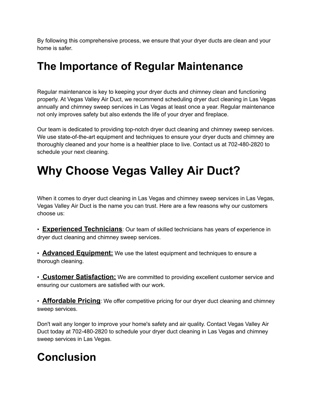 PPT The Importance of Dryer Duct Cleaning in Las Vegas PowerPoint
