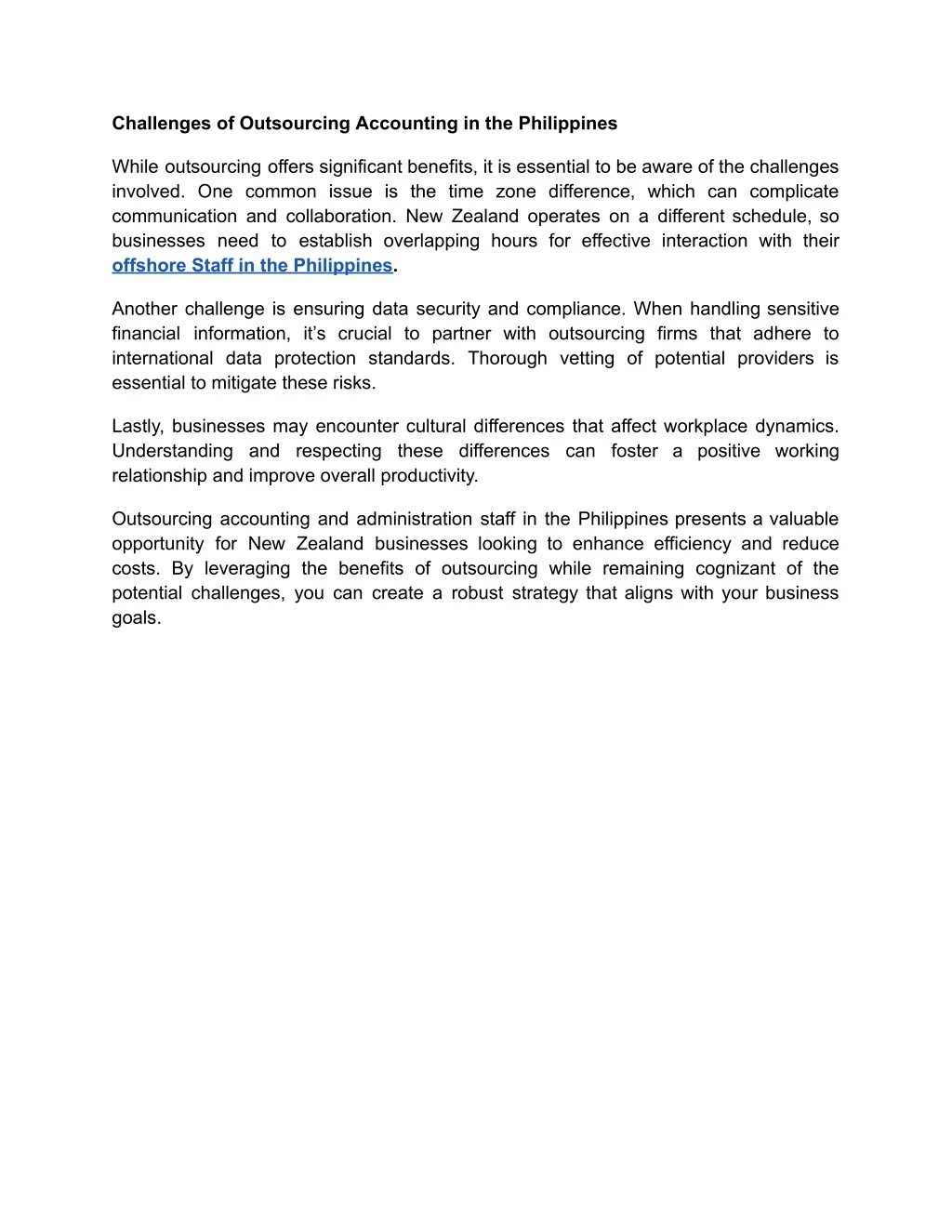PPT - Outsourcing Accounting and Administration Staff in the ...