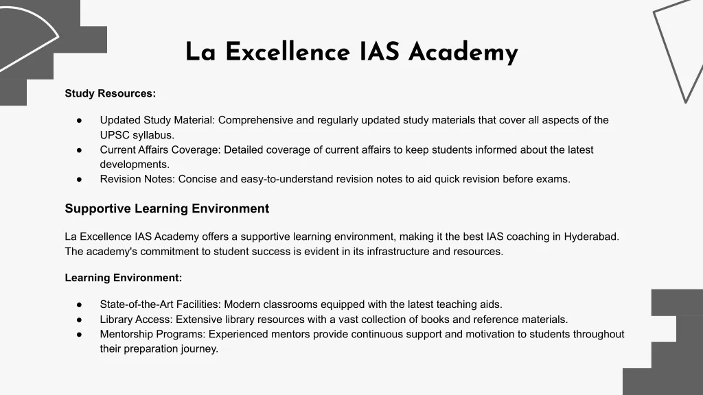 PPT - Best IAS Coaching in Hyderabad upsc coaching centre in hyderabad ...