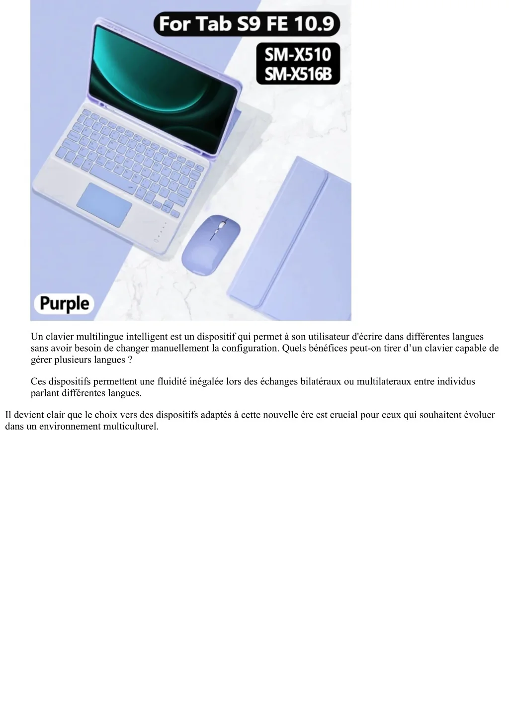 PPT - “Pourquoi l'Avenir est aux Claviers Multilingues Intelligents ...