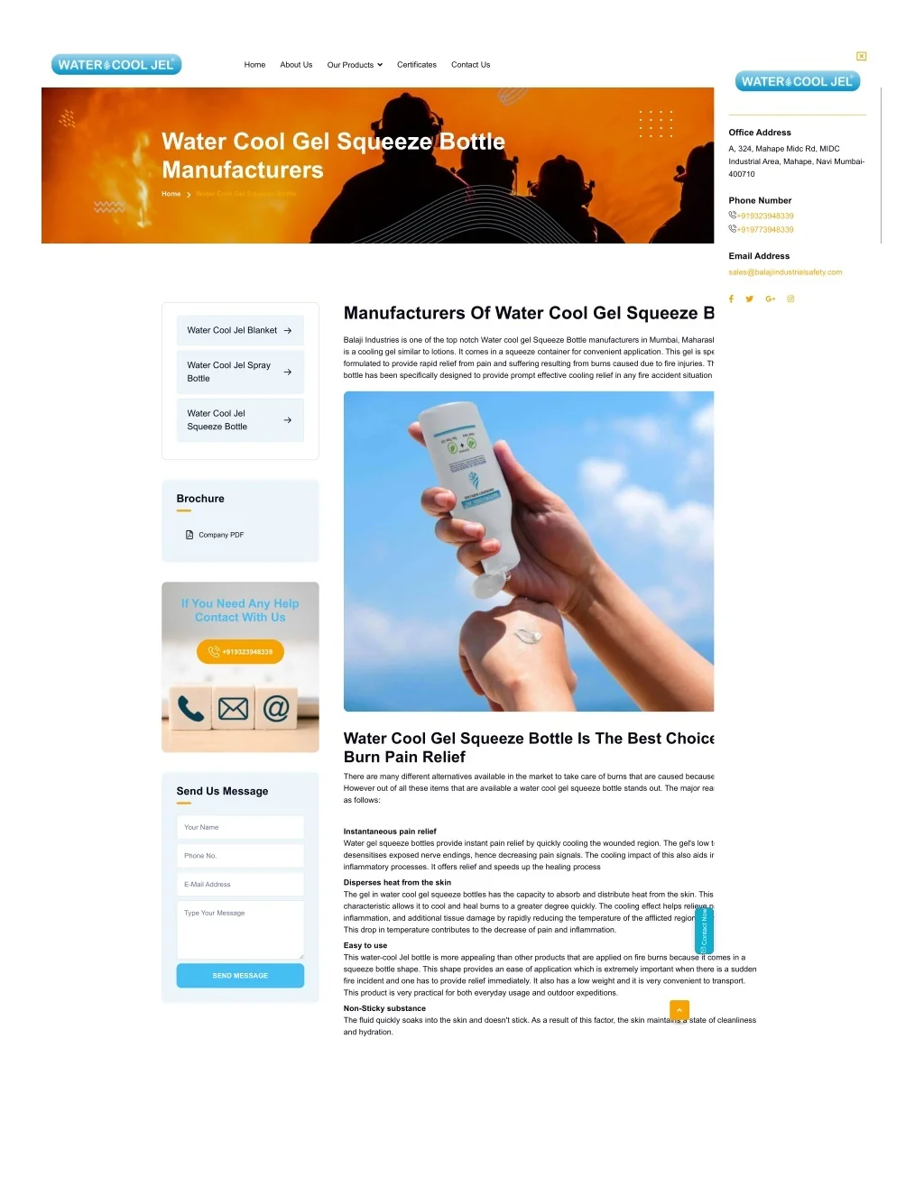 PPT Water Cool Jet Squeeze Bottle, Manufacturer, Supplier. PowerPoint