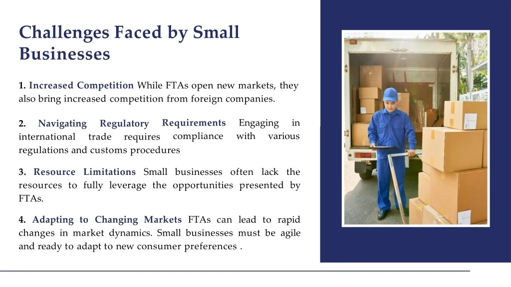 PPT - The Impact of Free Trade Agreements on Small Businesses ...