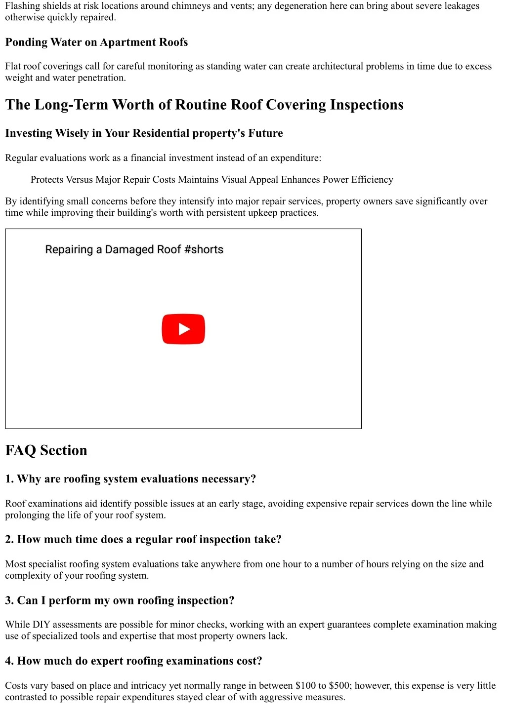 PPT - The Benefits of Normal Roof Covering Inspections by Experts ...