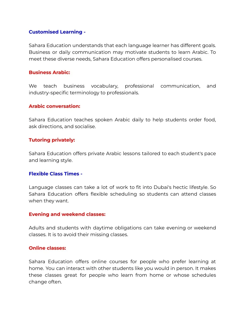 PPT - Spoken Arabic Classes in Dubai PowerPoint Presentation, free ...