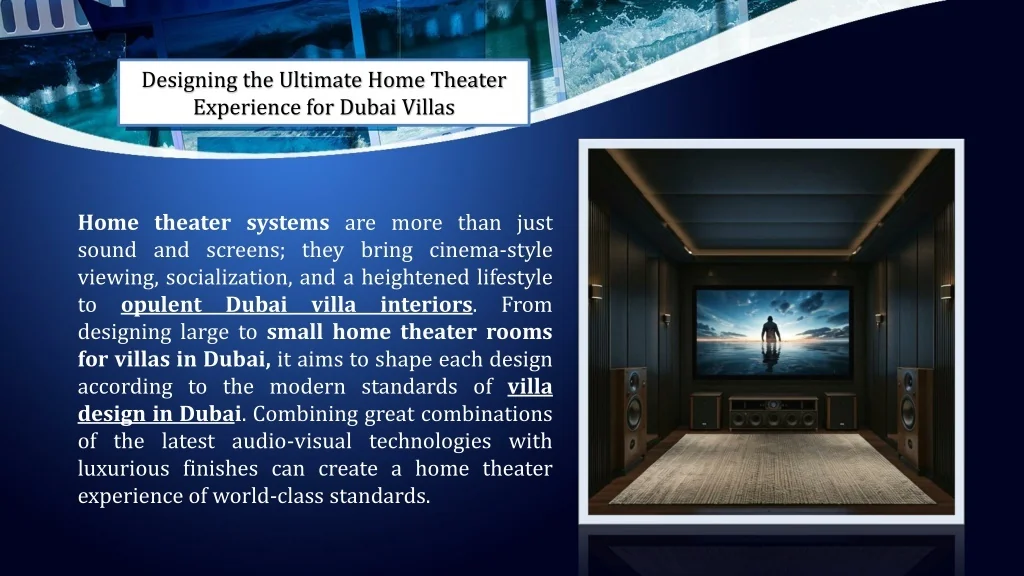 PPT - 2025 Trending Best Home Theater Design Ideas for Dubai Villas ...
