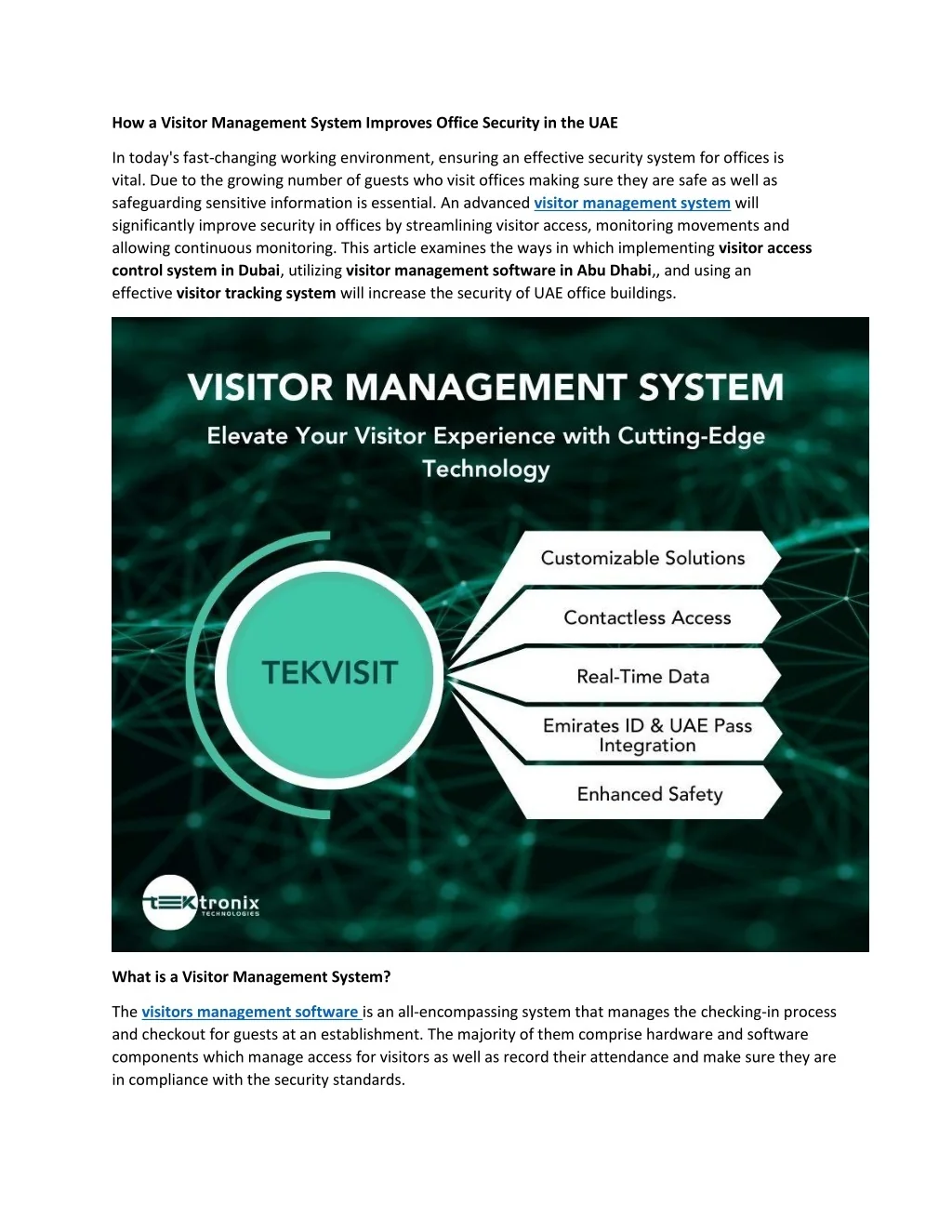 PPT - How a Visitor Management System Improves Office Security in the ...