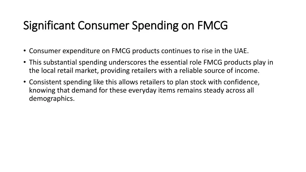 PPT - How FMCG Logistics Companies Drive Success for Retailers in the ...